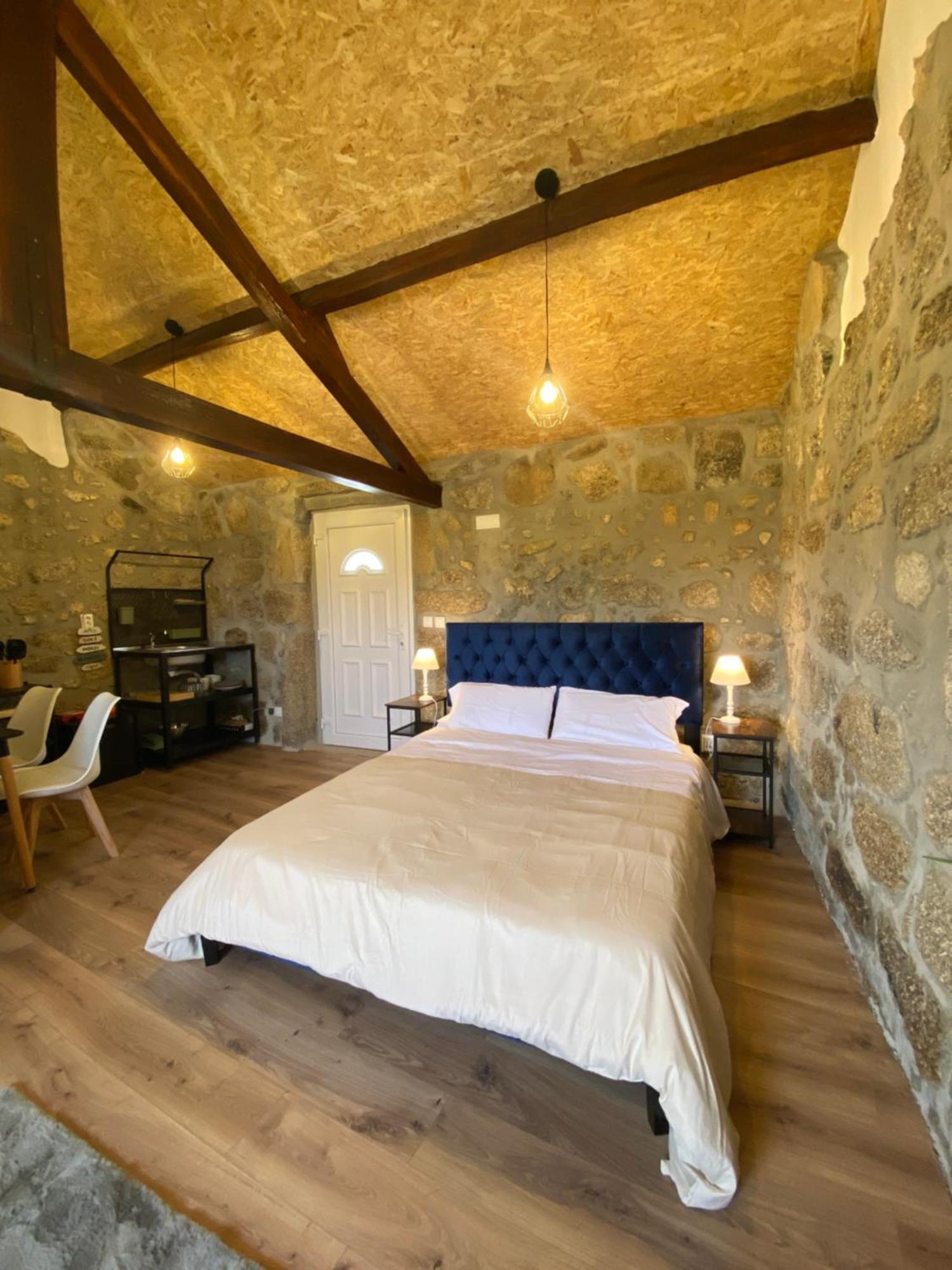 Casa De Pedra Em Vinha No Dao Villa Nelas Bagian luar foto
