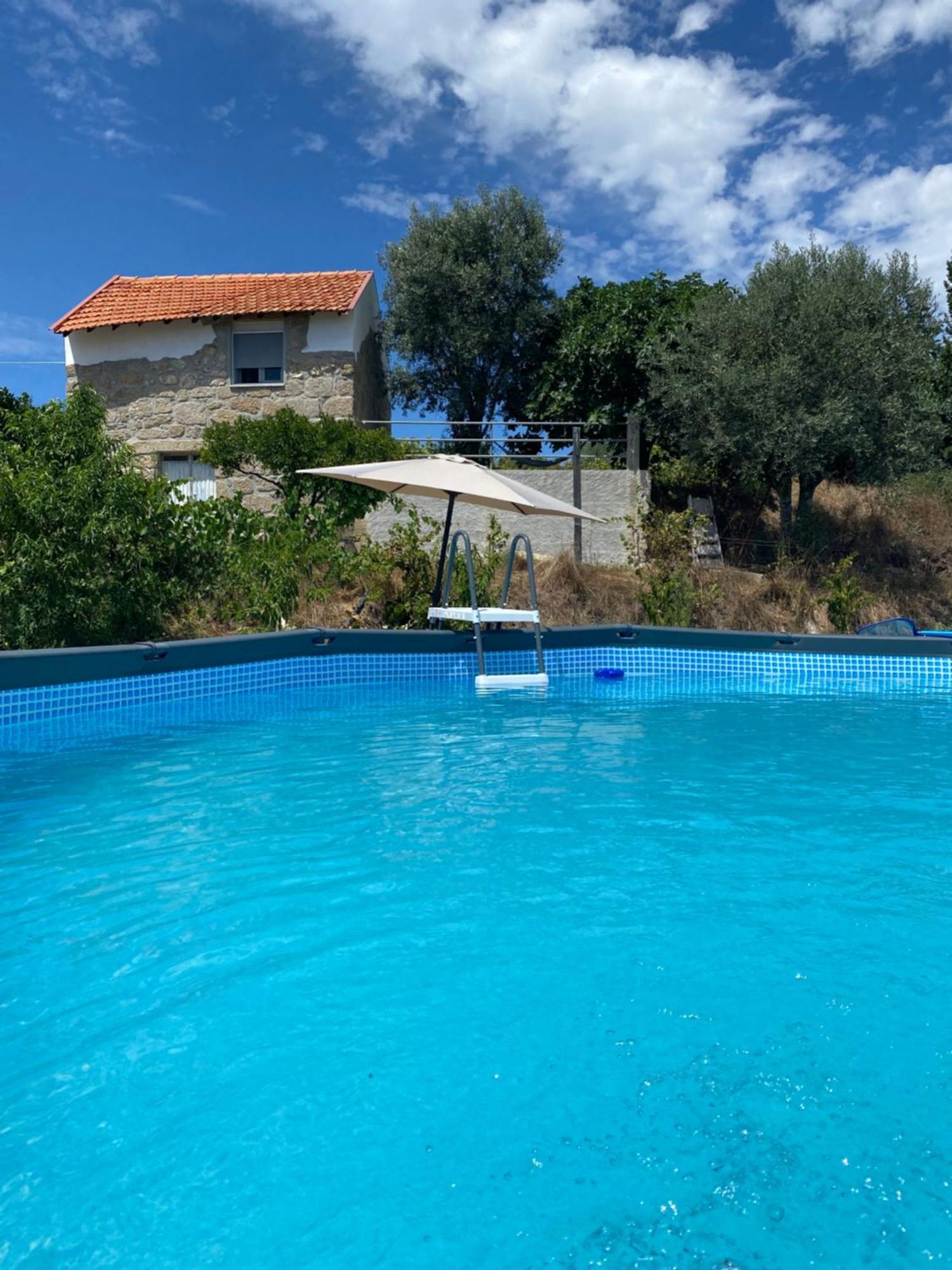 Casa De Pedra Em Vinha No Dao Villa Nelas Bagian luar foto